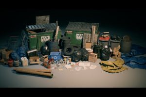 Unreal Engine – City Trash and Waste Set UE2871
