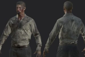 Unreal Engine – NPC Zombie Man UE5218