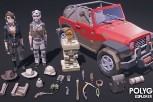 Unreal Engine – POLYGON Explorer Kit UE5252