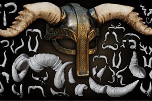 turbosquid – Noya 40 Fantasy Horns For Humans And Animals C5572