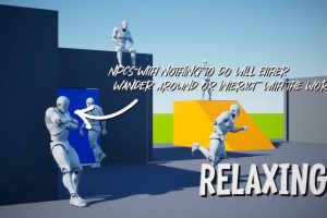 Unreal Engine – Daily Life AI UE2501