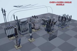 Unreal Engine – Electric Substation UE2504