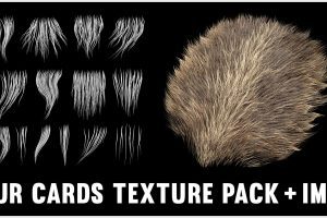 Artstation – Fur Card Texture Pack + IMM C5506