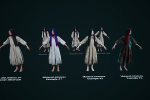 Unreal Engine – Ghost Asian Female UE2515