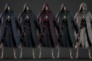 Unreal Engine – Modular Skeleton Mage UE2516