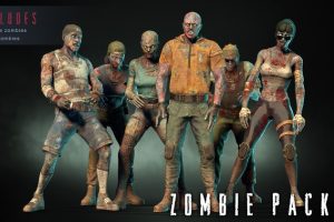 Unreal Engine – Zombies Pack 01 UE2552
