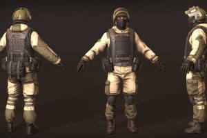 Unreal Engine – Russian Soldier Military and Police Customizable UE2570