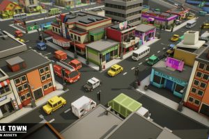 Unreal Engine – Simple Town UE2577