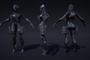 Unreal Engine – Sci-Fi Character 04 Witch UE2452