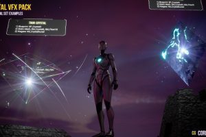 Unreal Engine – Crystal VFX Pack UE2640