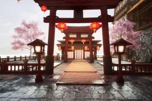 Unreal Engine – Modular Asian Medieval City UE2709