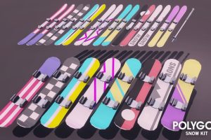 Unreal Engine – POLYGON Snow Kit UE2789