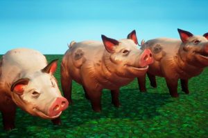 Unreal Engine – Stylized Fantasy Pig UE2480