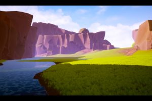 Unreal Engine – Stylized Mountain Landscape UE2488