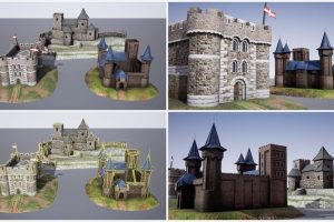 Unreal Engine – Amazing Medieval Buildings Pack UE2855
