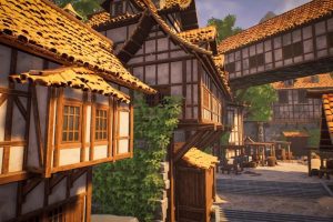 Unreal Engine – Modular Medieval Town Village UE2896