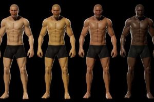 Unreal Engine – Human Base Male UE5121