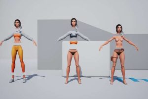 Unreal Engine – Stylized Female UE2934