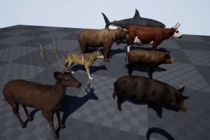 Unreal Engine – Animal Pack Ultra UE5004
