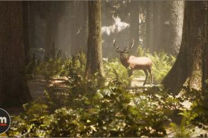 Unreal Engine – Animalia Red Deer male UE5008