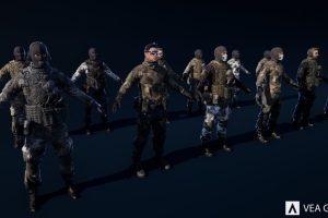 Unreal Engine – CharGen Enemy Soldiers Pack UE5041
