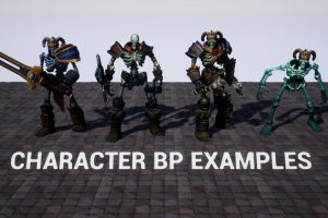 Unreal Engine – Modular Fantasy Stylized Skeleton Warrior Hero UE5169