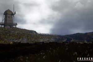 Unreal Engine – Medieval Windmill with interiors UE2705