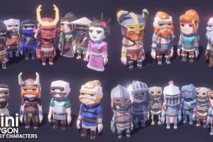 Unreal Engine – POLYGON MINI Fantasy Character Pack UE2790