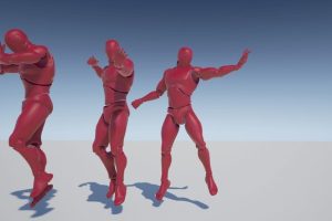 Unreal Engine – Flying Mage ground AnimSet UE2842