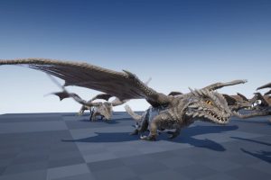 Unreal Engine – DESERT DRAGON UE5075