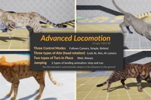 Unreal Engine – AnimX Advanced Cats UE5081
