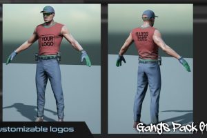 Unreal Engine – Gangs Pack 01 UE5102