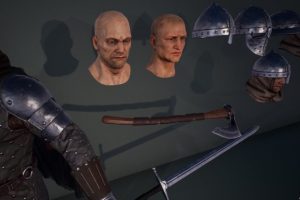 Unreal Engine – light warrior UE5138