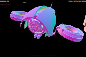 Unreal Engine – Military Drone UE5158