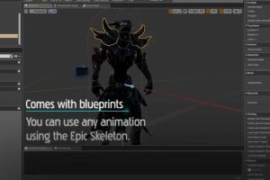 Unreal Engine – Modular Fantasy Knights UE5168