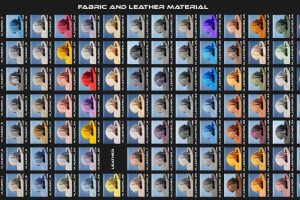 Unreal Engine – FABRIC AND LEATHER MATERIAL UE5196