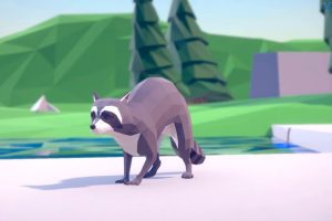 Unreal Engine – Poly Art Raccoons UE5250