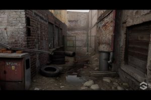 Unreal Engine – SCANS Gate Backyard UE2666