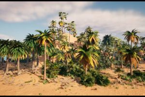 Unreal Engine – Palms Tree All Selection UE2788