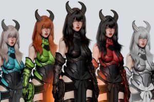 Unreal Engine – Cosmo Dragon Girl UE2810