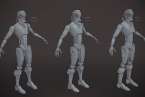 Unreal Engine – Android Robot UE5003