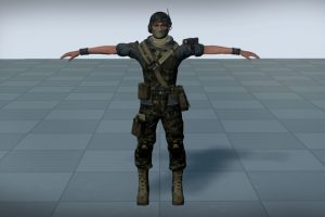 Unreal Engine – Military Character Dark UE5156