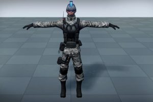 Unreal Engine – Military Character Silver UE5157