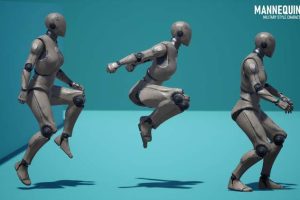 Unreal Engine – Military Style Mannequins UE5160