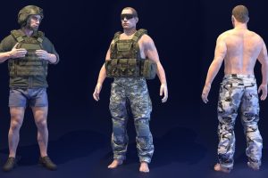 Unreal Engine – Modular Soldier UE5174