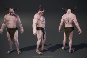 Unreal Engine – Monsters Blind Gladiator UE5181