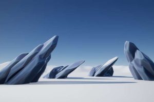 Unreal Engine – Stylized Ice Formations UE2798