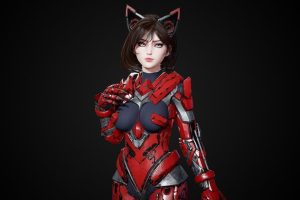 Unreal Engine – Cosmo Cat Girl UE5077