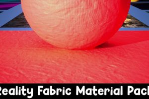 Unreal Engine – Fabric Material Pack V4 20 Pcs 4k Material UE5199