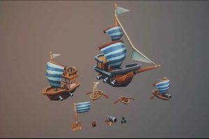 Unity – pirate ship U5044